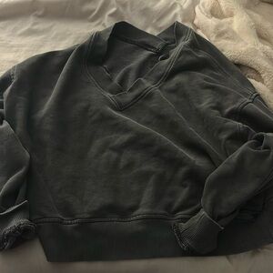 Cute V-Neck sweatshirt to wear!